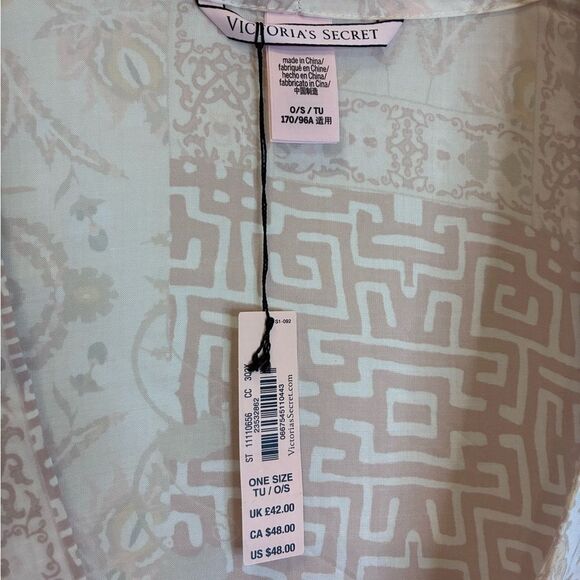 NWT Victorias Secret Lightweight Cover-Up Kimono - Picture 6 of 6